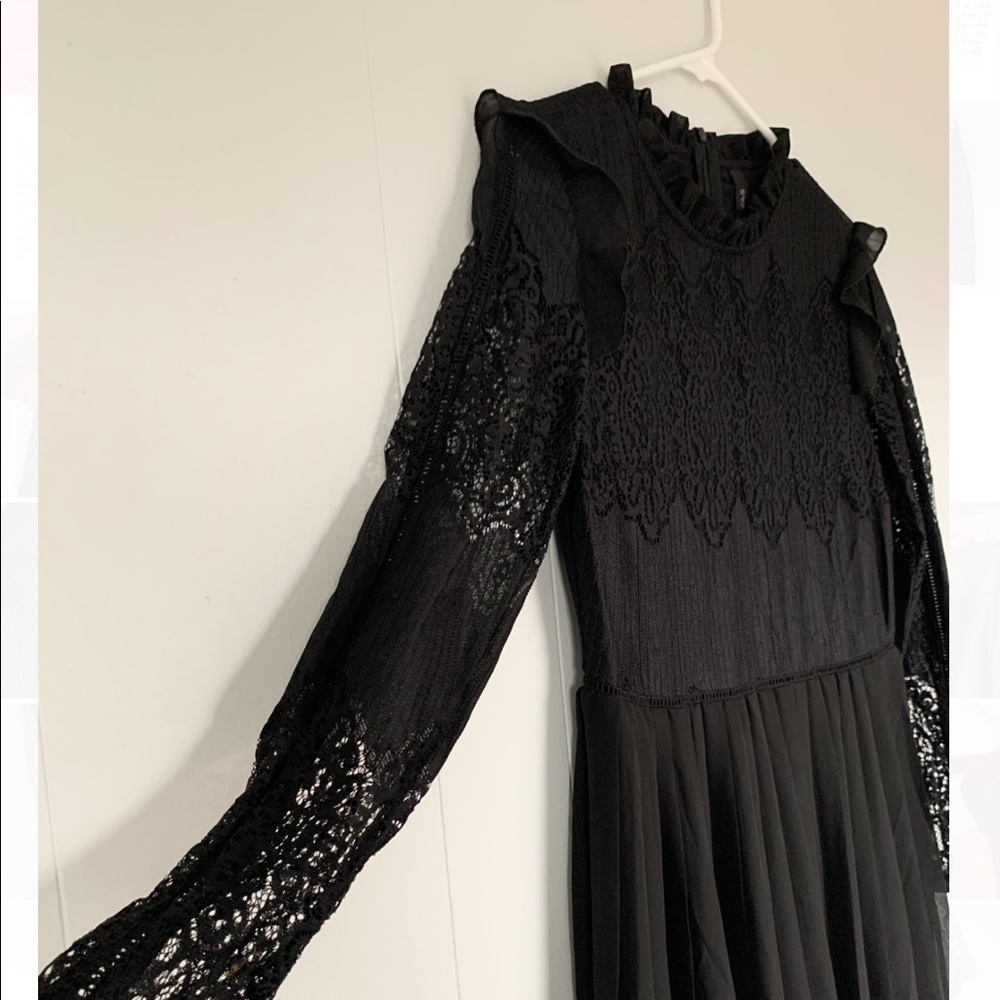 ASOS Black, Long sleeve, Maxi Dress